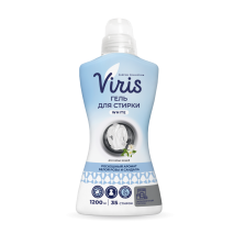 Концентрированное жидкое средство для стирки белья VIRis White (1200 мл)