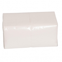 Салфетки бумажные Big Pack 1сл. 24*24см 2400шт. белые премиум
