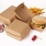 Коробка для гамбургера М, картон, 100*100*60мм