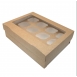 Короб для маффинов (для 12-ти шт.), картон, 330 х 250 х 100 мм, НЕПЛАСТИК0