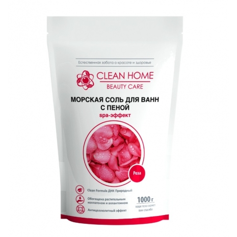 Морская соль для ванн с пеной Роза №626 